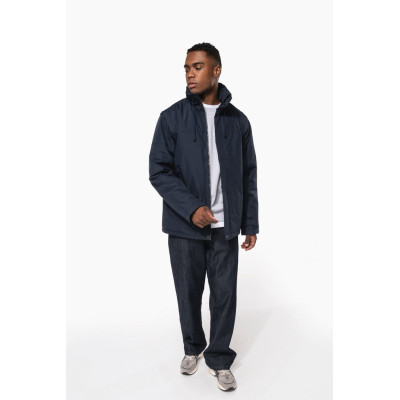 Men's removable-sleeve jacket